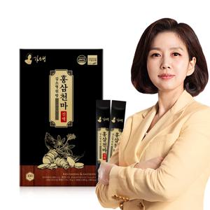 [김소형] 원방 홍삼천마진액스틱 100포 + 쇼핑백 홍삼 진액 대용량 가성비 선물