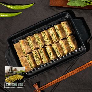 토박이마을 산나물 메밀전병 840g 1팩