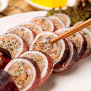 속초 중앙시장 오징어 순대 500g 오징어슬라이스 500g (옵션 수량선택)