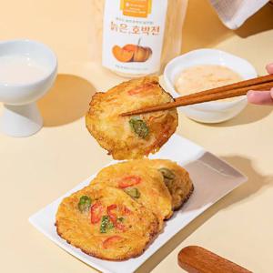 제주 전키트 500g 호박전 쑥전 손쉽게 부쳐먹는 간편한 건강간식