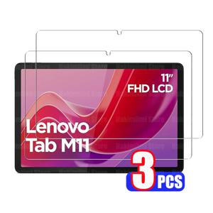 Lenovo Tab M11(11인치)용 화면 보호기 2024 출시 투명 긁힘 방지 태블릿 강화 유리 필름 지문 방지