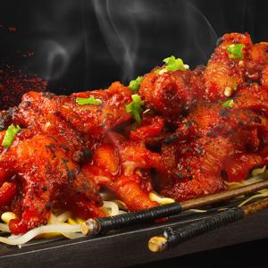 [임꺽정] 국내산 양념 무뼈 닭발 350g x 4팩