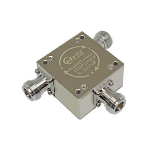 고출력 600W 2350 ~ 2550 MHz RF 동축 서큘레이터, S 밴드 서큘레이터
