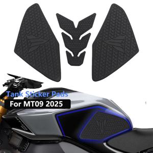 MT-09 2024 탱크 패드 스티커 오토바이 액세서리 YAMAHA MT-09 MT09 SP 2024 2025 미끄럼 방지 측면 연료 탱크 방수 패드