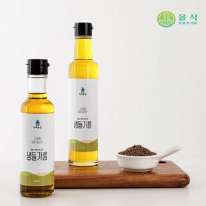 [오복농산]저온압착 국산 통들깨로 만든 생들기름 180ml *1병