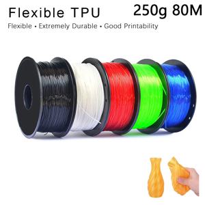 TPU 3D 프린터 유연한 필라멘트 250g 1.75mm 길이 80M