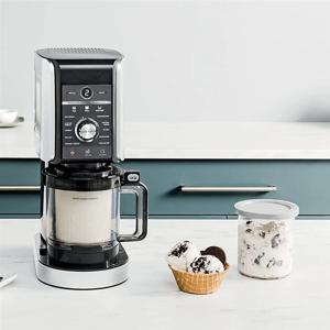 Ninja Creami NC500 NC501 아이스크림 보관 용기 식품 냉동고 용 하이 엔드 4PCS 아이스크림 파인트 및 뚜껑