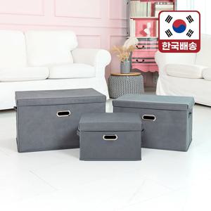 (LETO) 레토 접이식 리빙박스 패브릭 정리함 수납 공간 박스 28L LLB-FB02