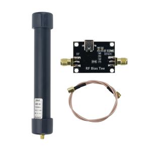 ADS-B 1090MHz 활성 안테나 DC5V 바이어스 티 전원 공급 장치 SMA 암 커넥터가 있는 23.15dBi 고이득 RF 수신 안테나