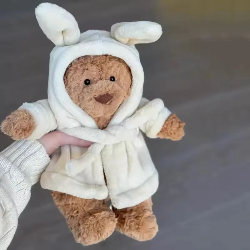 젤리 고양이 스팟 바르셀로나 목욕 가운 곰 가지 곰 딸기 곰 인형 귀여운 진정 동반자 봉제 인형 축제 선물