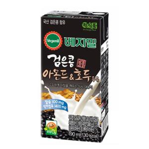 베지밀 검은콩 아몬드와호두 190ml x 72팩