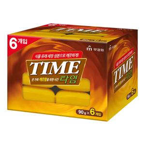 무궁화 타임 비누 90g X 6개입