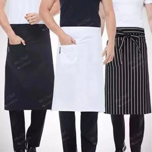 흑인 남자 주방 앞치마 줄무늬 요리사 청소 액세서리 여성 유용한 요리 그리드 조정 가능한 다채로운 앞치마 케이터링