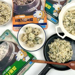 [HACCP] 100%국내산 시골밥상 비건 취나물밥, 곤드레나물밥, 시래기잡곡밥 210g