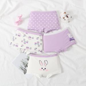 새로운 아동 속옷, 면 속옷, 여아 속옷, 베이비 복서, 소형, 중형 및 대형 어린이, 여아 복서