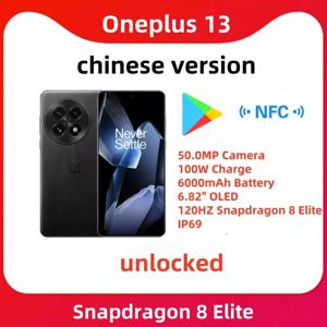 중국어 버전 OnePlus 13 Snapdragon 8 Elite 6.82'' 120hz LTPO AMOLED 디스플레이 ColorOS 15 6000mAh 배터리 100W SUPERVOOC