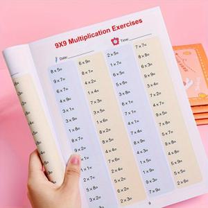 99 구구단 내의 수학 곱셈 및 나눗셈 연습장 - 수학 기술 학습에 적합