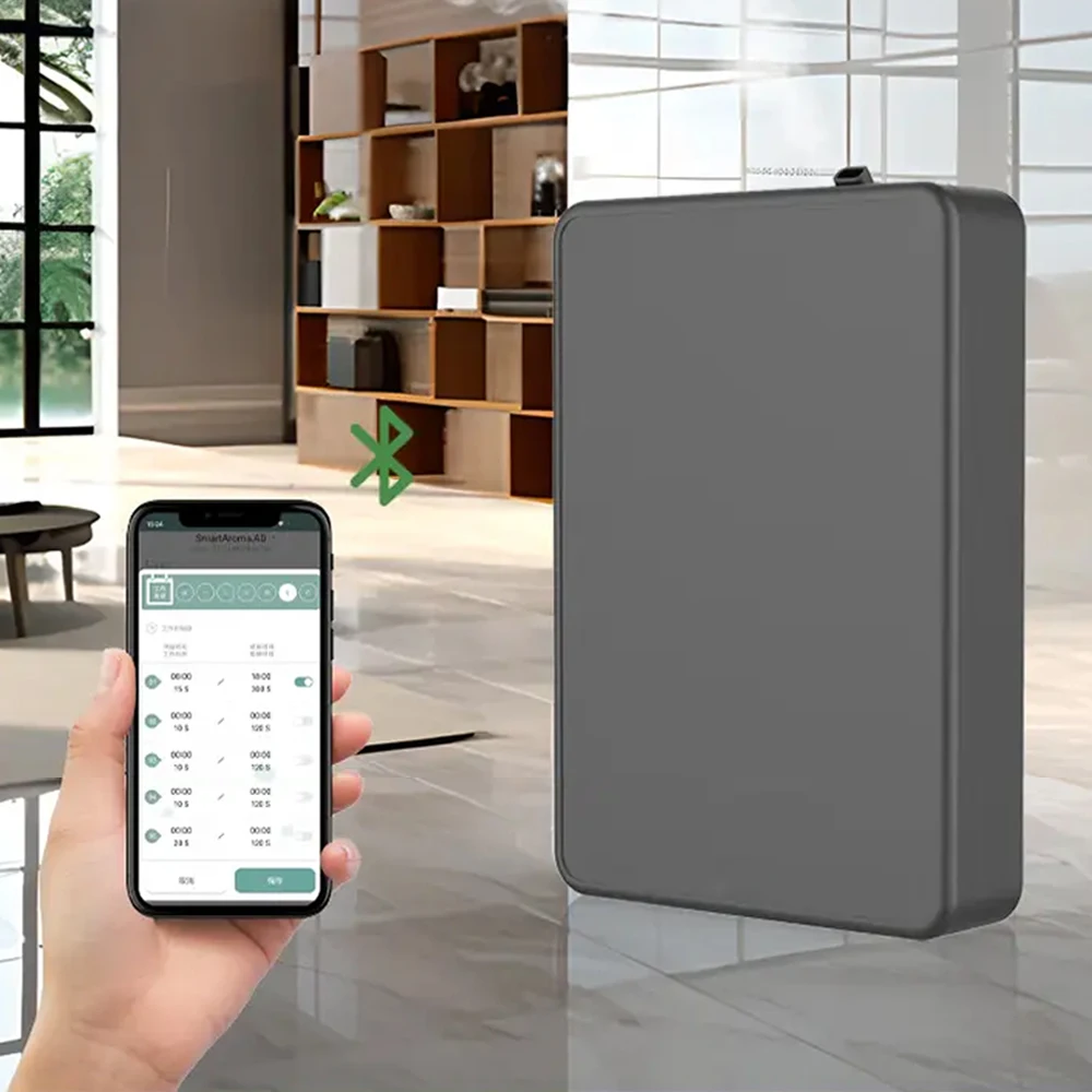 500ML 용량 향수 디퓨저 가정용 스마트 향기 공기 기계 전문 물이없는 에센셜 오일 디퓨저 공기 청정기