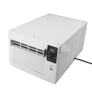 휴대용 에어컨 1900BTU 280W 미니 모바일 AC 홈 기숙사 사무실 캠핑 애완 동물 공간에 대한 원격 제어