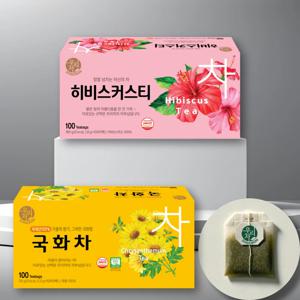 송원 우리차 국화차 100T+히비스커스티 100T