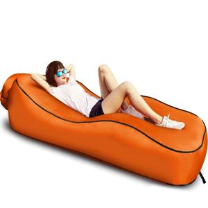 휴대용 에어 소파 작은 저장 용량을 가진 게으른 풍선 수륙 양용 좌석 침대 여행 하이킹 피크닉 용품 캠핑 장비
