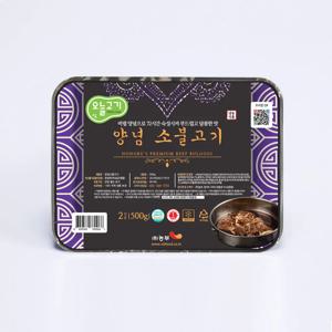 [오늘고기] 양념 소불고기 (500g)
