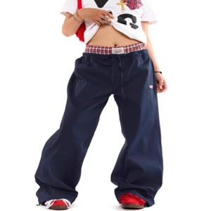 HOUZHOU Y2k 여성 카고 바지 빈티지 하라주쿠 헐렁한 streetwear 와이드 레그 패치 워크 미적 바지 조깅 미국 복고풍