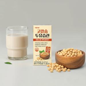 서울에프앤비 고칼슘 두유습관 러브스윗 190ml X 40팩