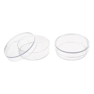10개 LB 플레이트 효모용 뚜껑이 있는 35mm x 10mm 멸균 플라스틱 페트리 접시(투명 색상)