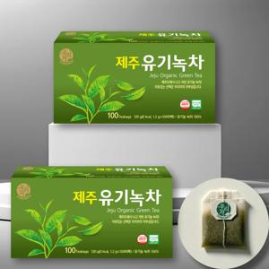 송원 우리차 제주유기녹차100Tx2개