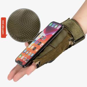 반 손가락 야외 사냥 전술 장갑 훈련 피트니스 미끄럼 방지 사이클링 스포츠 통기성 내마모성