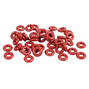 실리콘 O링 도장 씰링 개스킷, 3mm x 8mm x 2.5mm, 50 개