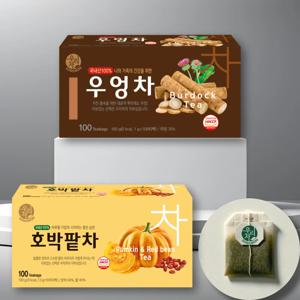 송원 우리차 호박팥차 100T+우엉차 100T