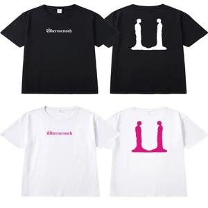 GD 월드 투어 콘서트 한국 서울 같은 스타일 휴머노이드 U 퓨어 코튼 지원 슈트남성 및 여성 반팔 티셔츠