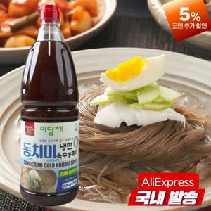 미담채 동치미 냉면육수농축액 2.35kg 47인분 숙성된 동치미의 깊고 시원한 맛