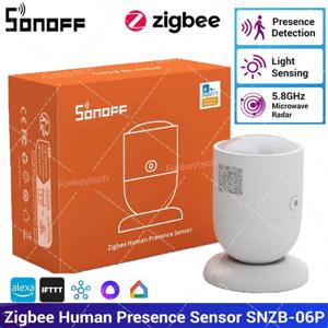 SONOFF SNZB-06P Zigbee 인간 존재 센서 5.8GHz 마이크로파 레이더 스마트 홈은 SONOFF NSPanel Pro, iHost, ZB Bridge-P와 함께 작동합니다.