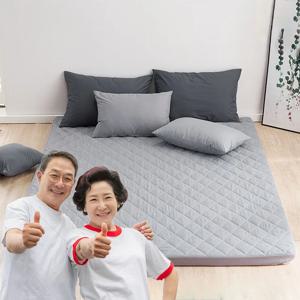 부모님께 드릴 선물 4D 코일에어 토퍼형 냉감 쿨링 매트리스 저렴한 침대 매트리스 친환경 통풍 수면매트 편하다 지지하는 매트리스 토퍼 5cm 좋은 버팀목 전체 물세탁 가능 토퍼 （Queen&SS）