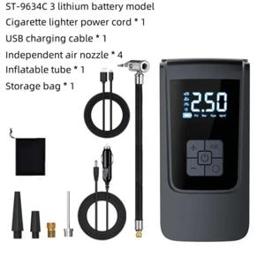 자동차에 대 한 공기 압축기 공기 펌프 휴대용 타이어 팽창기 전기 오토바이 펌프 자동차 오토바이 자전거에 대 한 공기 압축기