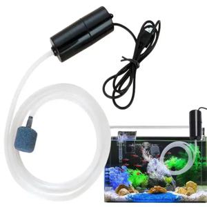 자동 산소 발생기 소형 산소 펌프 휴대용 미니 USB 충전 물고기 탱크 산소 펌프 물고기 농업 수족관 용품