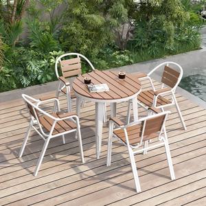 의자 라운드 커피 테이블 세트 나무 식사 미니 차 의자 단단한 나무 의자 펍 디자이너 Conjunto De Muebles 북유럽 가구