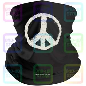 그런지 평안 심볼 남성 로고 히피 레트로 사인 스프레이, 고민 블랙 반다나 바라클라바 스카프, 목 각반 마우스 커버