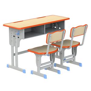 저렴한 학교 가구, 2 인용 조정 가능한 학교 책상 및 의자