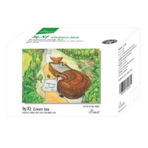 친환경 삼각티백 녹차 20티백 / 울산 반구대 암각화박물관