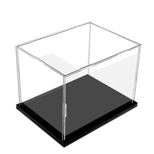 아크릴 디스플레이 케이스 플라스틱 상자 큐브 보관함, 투명 소형 조립 방진 쇼케이스, 수집품 아이템, 인형, 자동차 모델용
