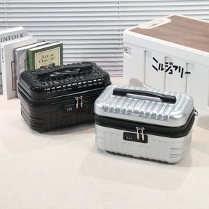 6 인치 휴대용 핸드 헬드 여행 가방 대용량 메이크업 가방 네일 아트 도구 상자 유니버설 워시 가방 유행 유행 스타일