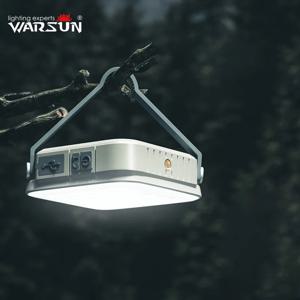 Warsun 캠핑 조명 SMD 충전식 야외 매달려 조명 휴대용 채우기 조명 작업 유지 보수 조명