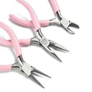 3 개/대 바늘 코 펜치 둥근 코 펜치 대각선 펜치 와이어 펜치 DIY 쥬얼리 쥬얼리 도구 펜치