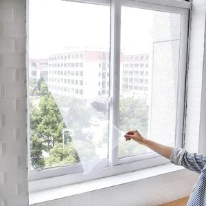 모기 방지 창 보호 필름, 얇은 거즈 커튼 도어 커튼 그물, 가정용 직물, 정원 방충 제품