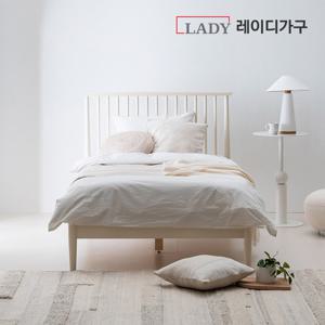 [착불]레이디가구 스칸딕 로맨틱1 원목침대 슈퍼싱글 SS_프레임