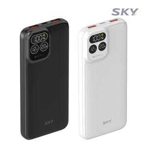 필 PD10 22.5W LCD 디스플레이10000mAh 고속 충전 보조배터리